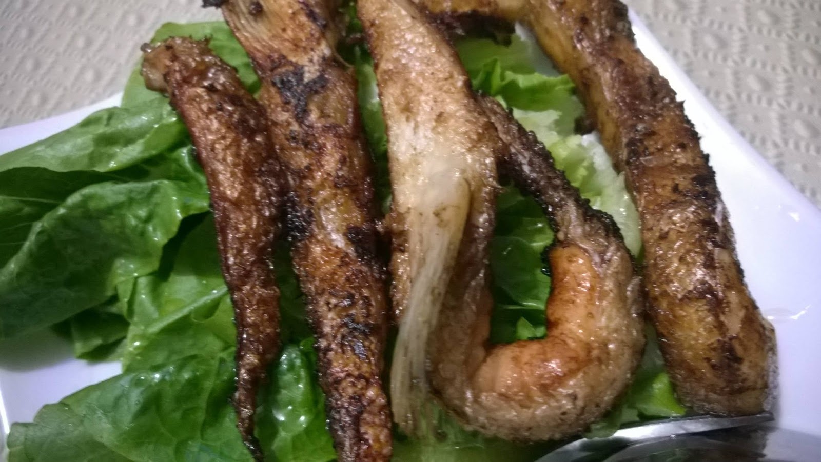 Cheffy Jun CRISPY PINK SALMON BELLY STRIPS