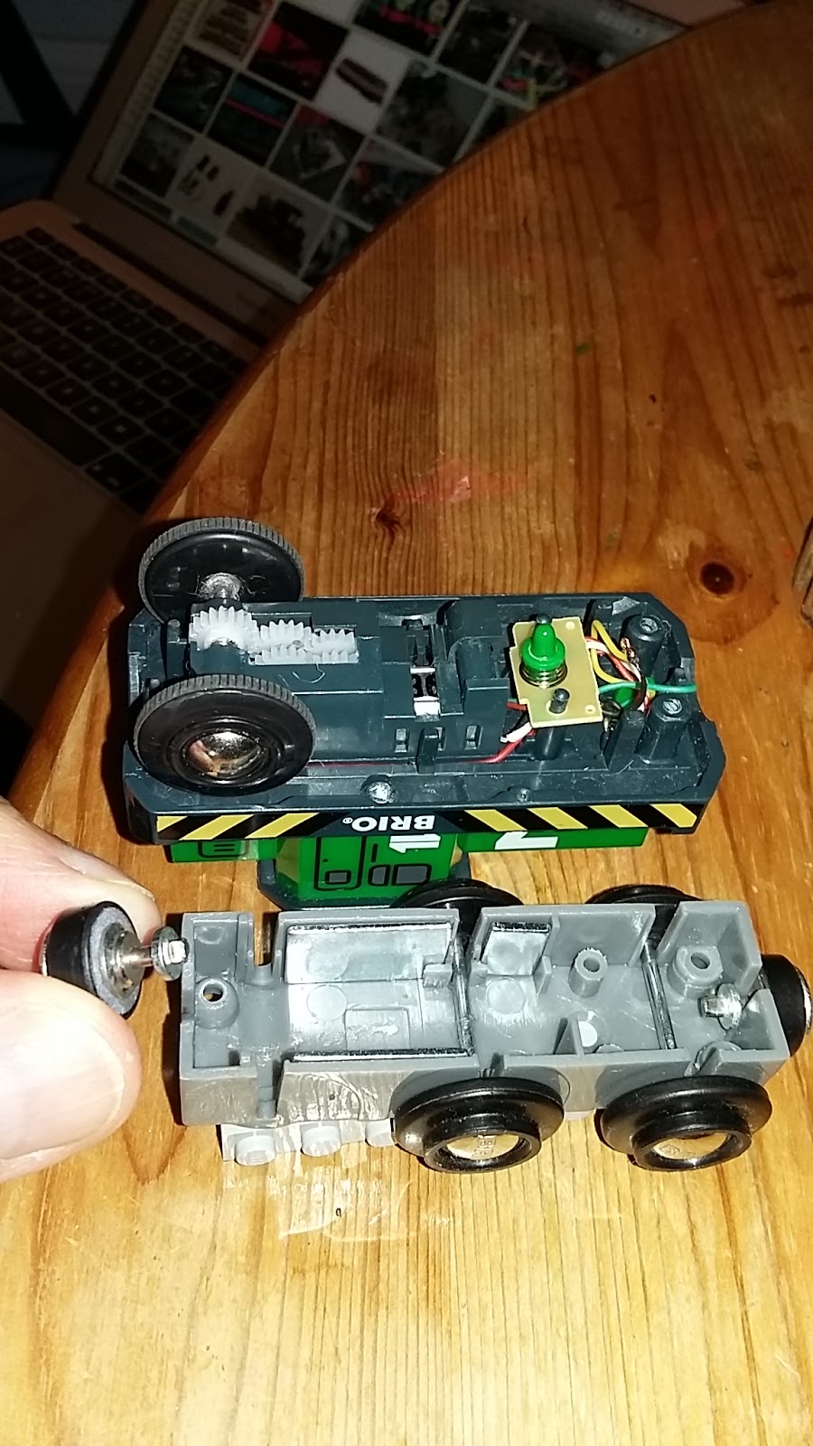 Fixing a Brio electric locomotive