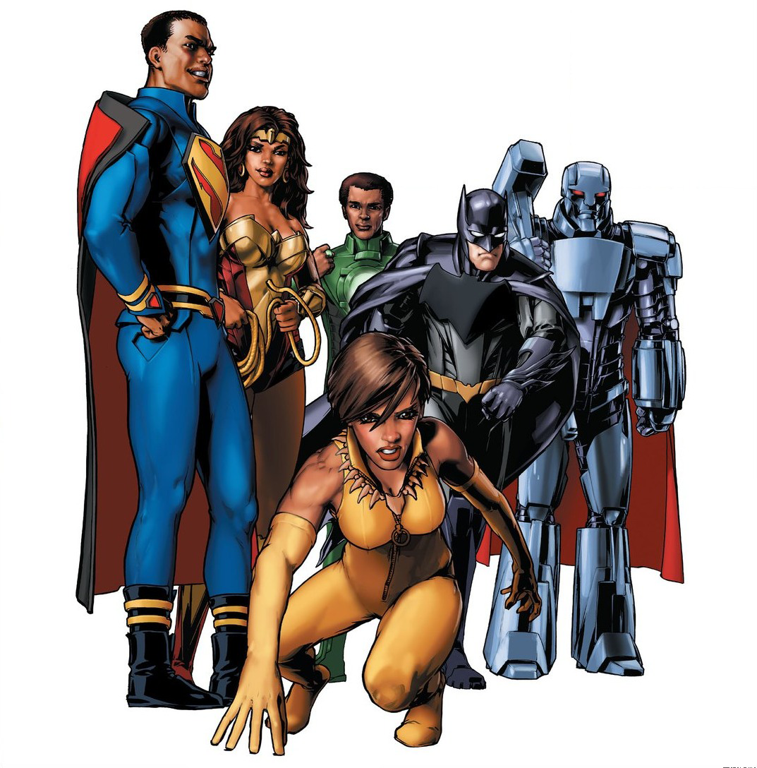 DC Geek House: [Tierras Infinitas] Tierra 23 (New 52): Superhéroes  afroaméricanos