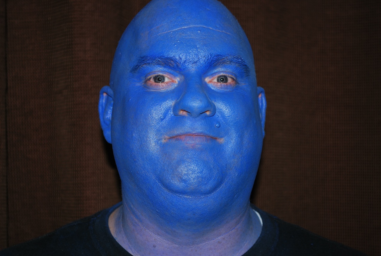 Jeff's Thoughts and Stories The Making of a Blue Man