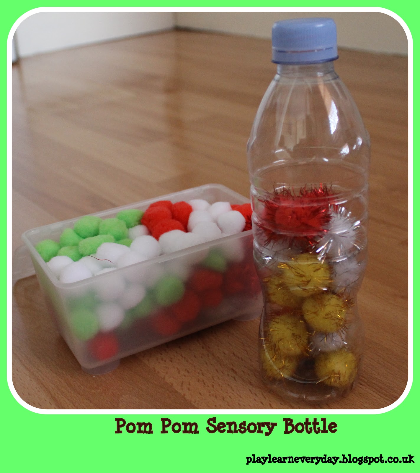 Simple Bottle Shaker Sensory Activity for Babies & Toddlers
