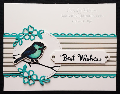 Heart's Delight Cards, Petal Palette, Best Wishes, Stampin' Up!, Occasions 2018, 