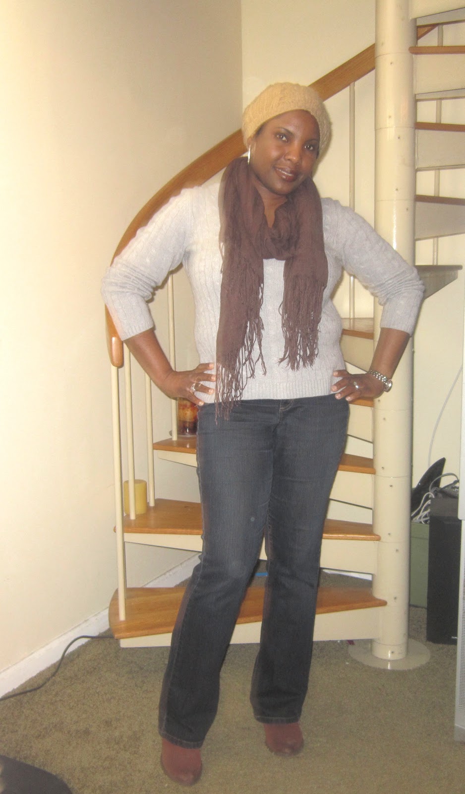 Beauty Style Growth How to Wear Grey with Brown
