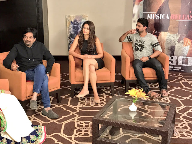 Kalyan ram, Aditi arya participated in TV Promotions for ISM. Kalyan ram, Aditi arya participated in TV Promotions for ISM.