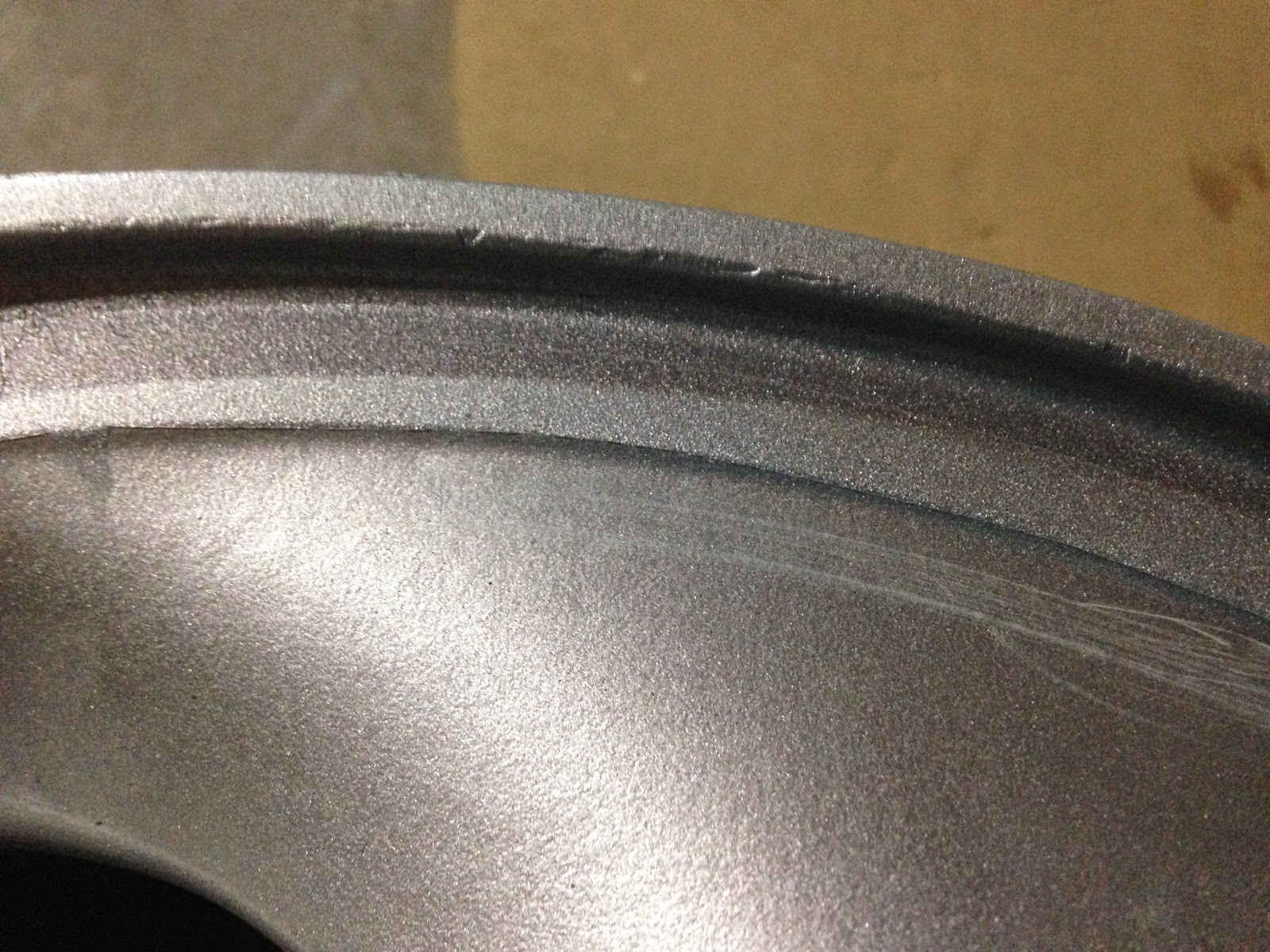 CRX Wheel Repair: CRX Wheel Repair Curb Rash