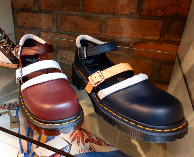 Dr Martens Liverpool One store review Agyness Deyn Aggy Strap shoe