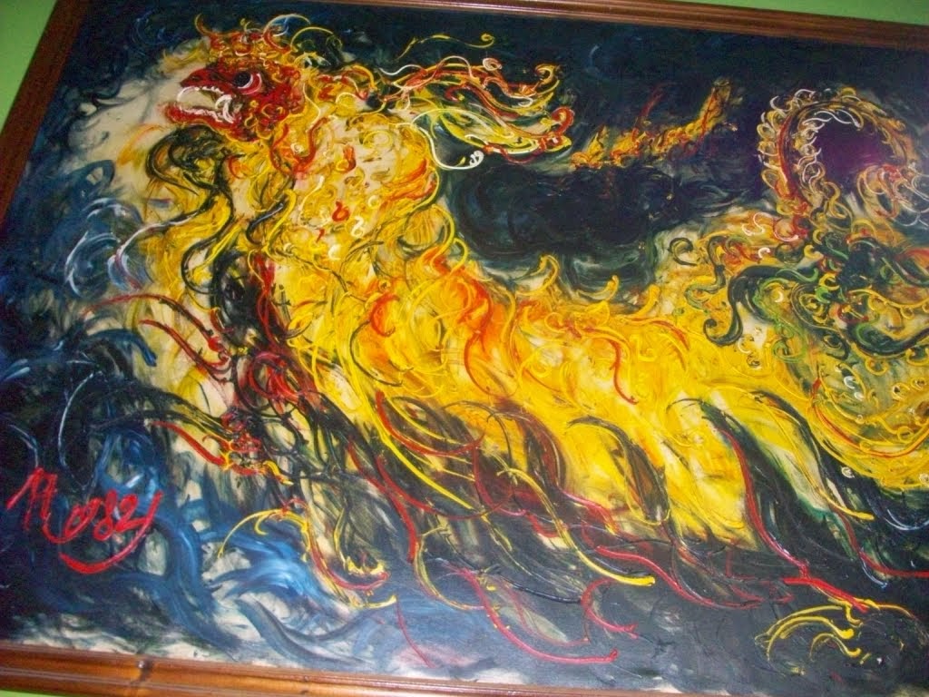 Karya Seni Lukis Seniman Indonesia Affandi Koesoema