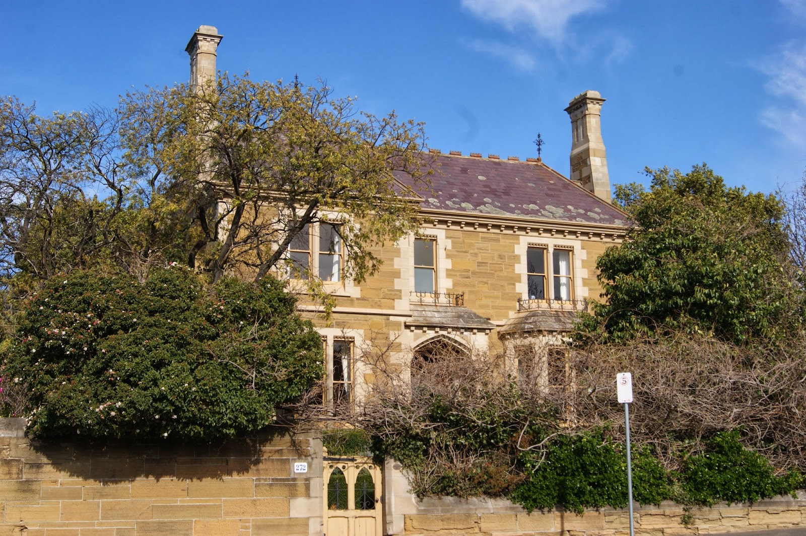 On The Convict Trail Rouseville Mansion