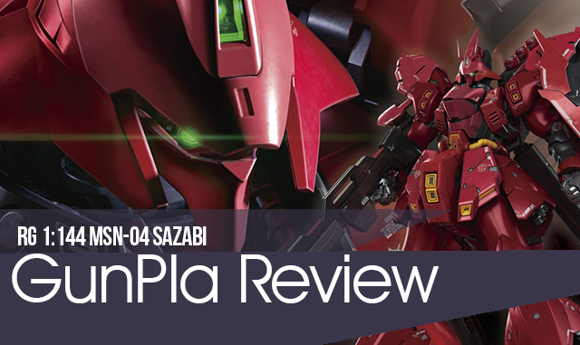Review Links: RG 1/144 MSN-04 Sazabi - Gundam Kits Collection News 