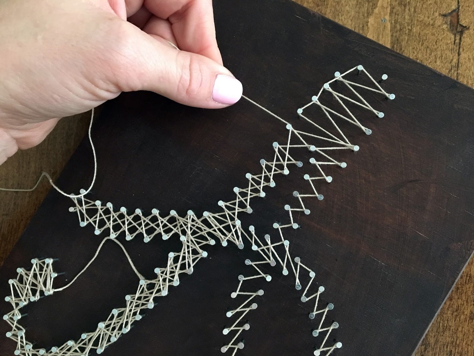 Rustic Nail and String Art Patterns - wide 4
