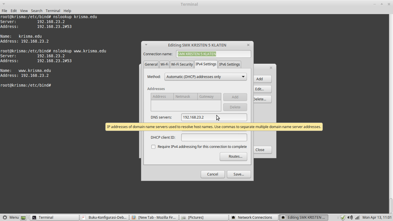 Hostname check. Hostname check
