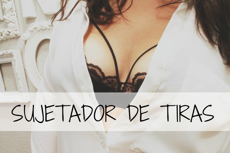 sujetador de tiras