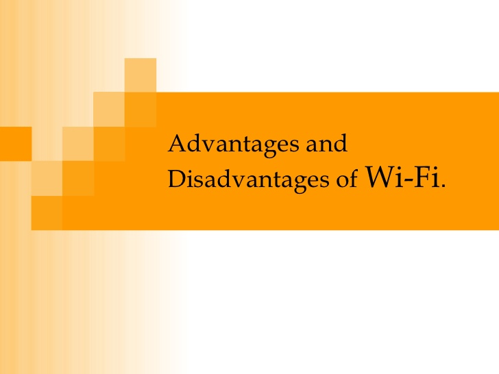 Router articles Advantages and Disadvantages of WiFi