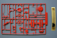 Bandai Steam Traction Engine - The Sprues in detail