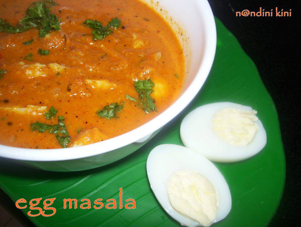 Kerala style Egg Masala