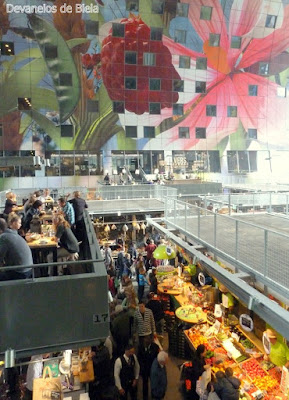 Holanda - Mercado de Rotterdam Markthal