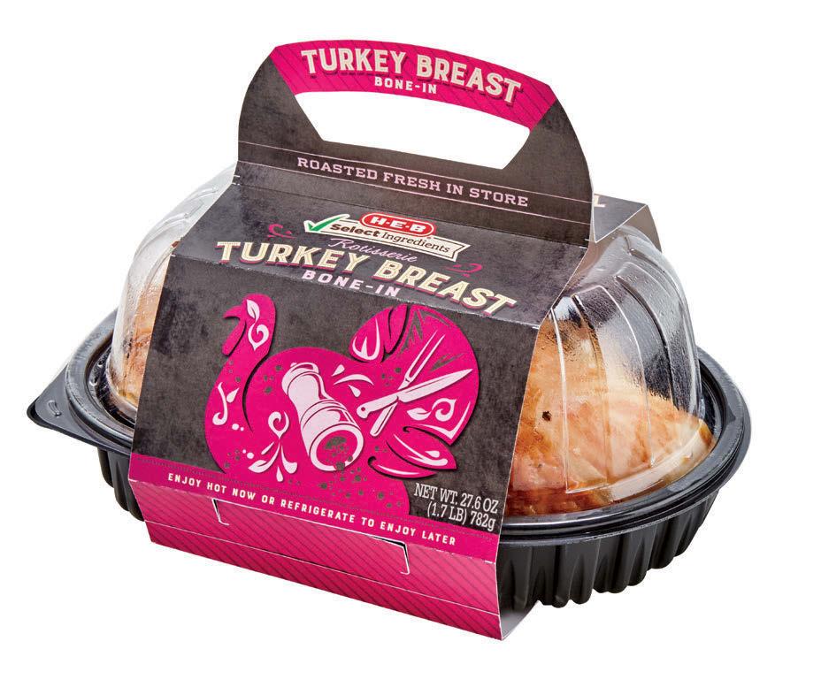 HEB Basket Deals Rotisserie Turkey Breast 6.89 Each (Save 3.10!)
