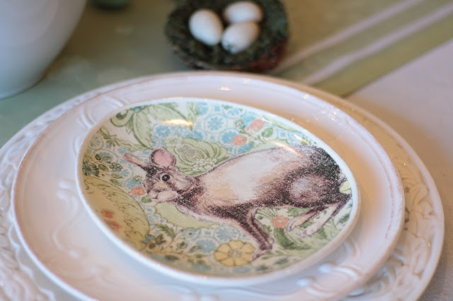 Classic Easter Tablescape Featuring Soft Pastels Pottery Barn Plates