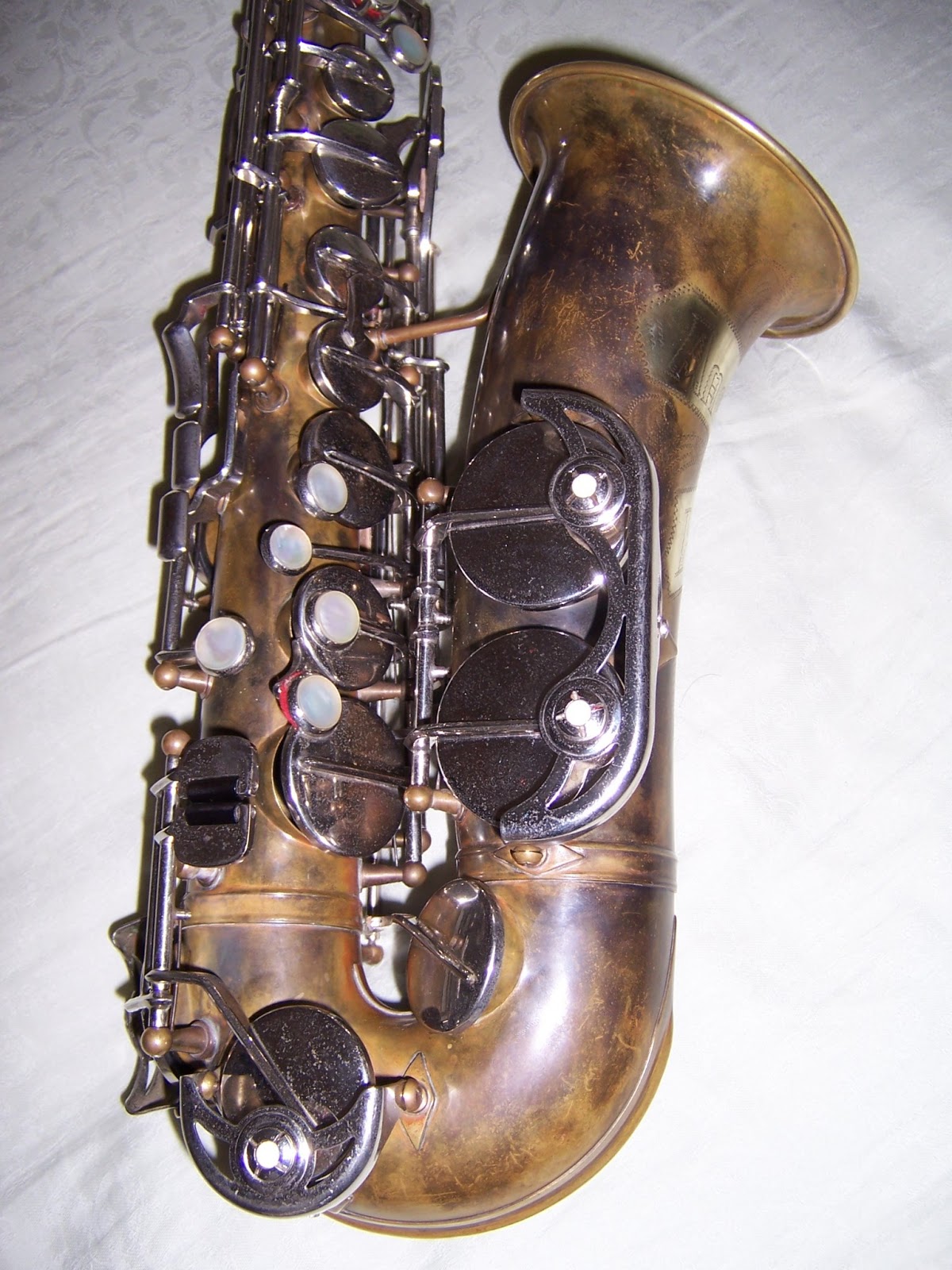 Stuff Sax Removing Lacquer from a Brass Saxophone and Applying a Patina