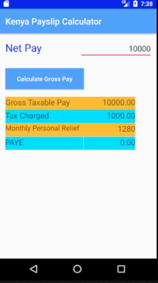 Kenya Payslip Calculator Android App Online Payslip Print Online