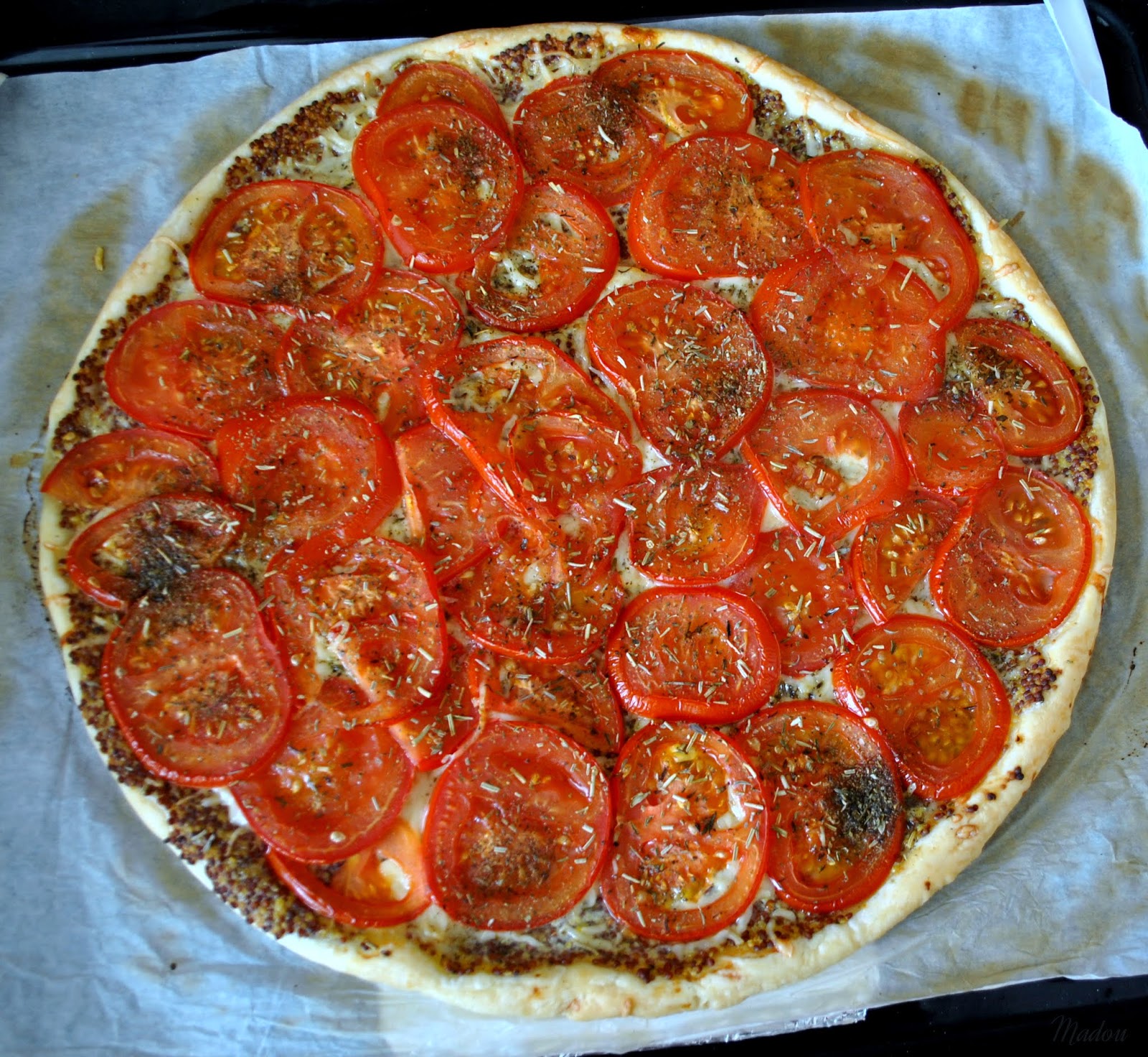 Prowansalskie smaczki - tarta pomidorowa