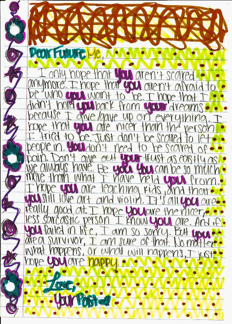 Dear Future Me Project