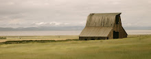 Hay barn near Goose Lake