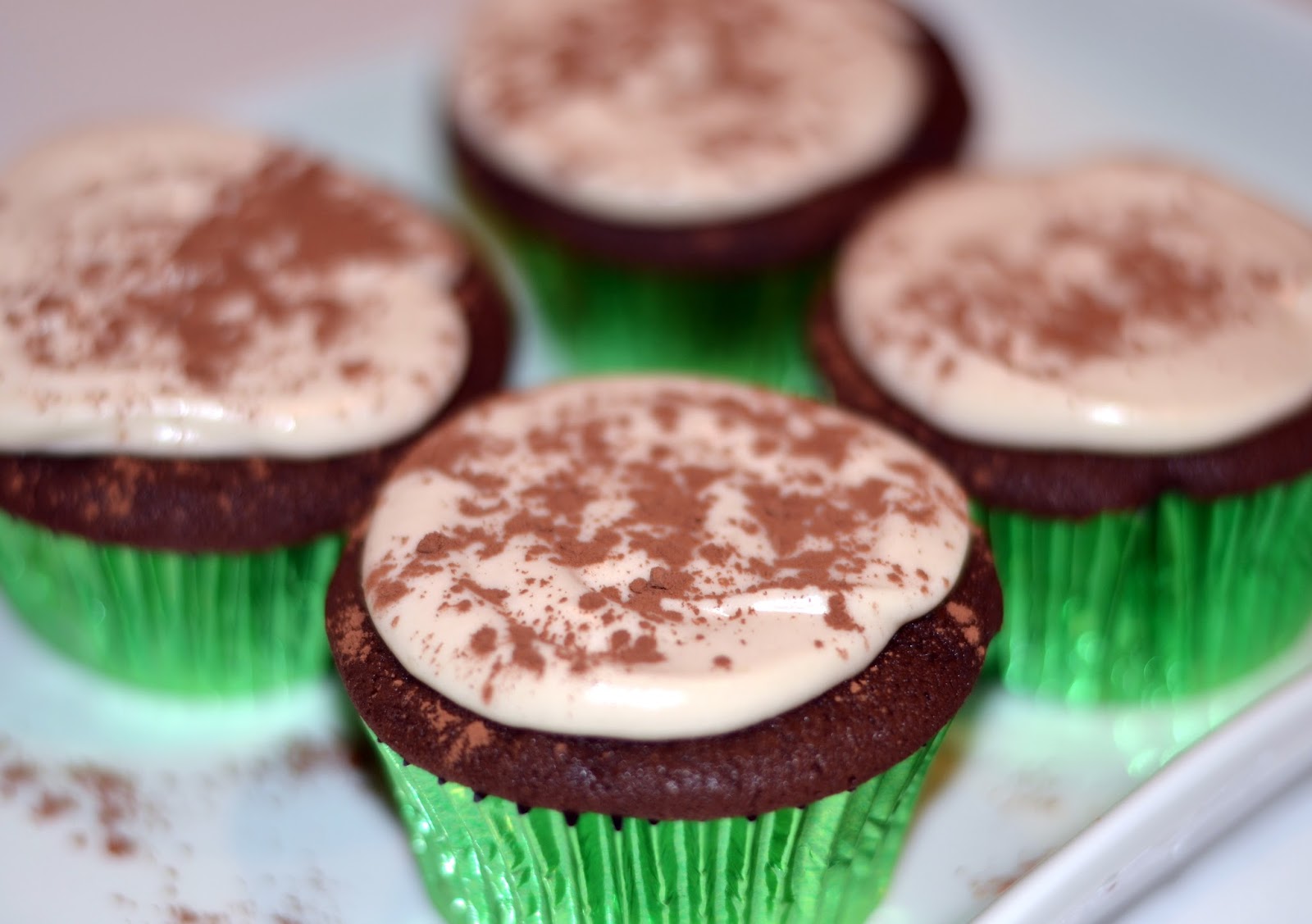 Chocolate espresso cupcake with Kahlua creme frosting Rachel Teodoro
