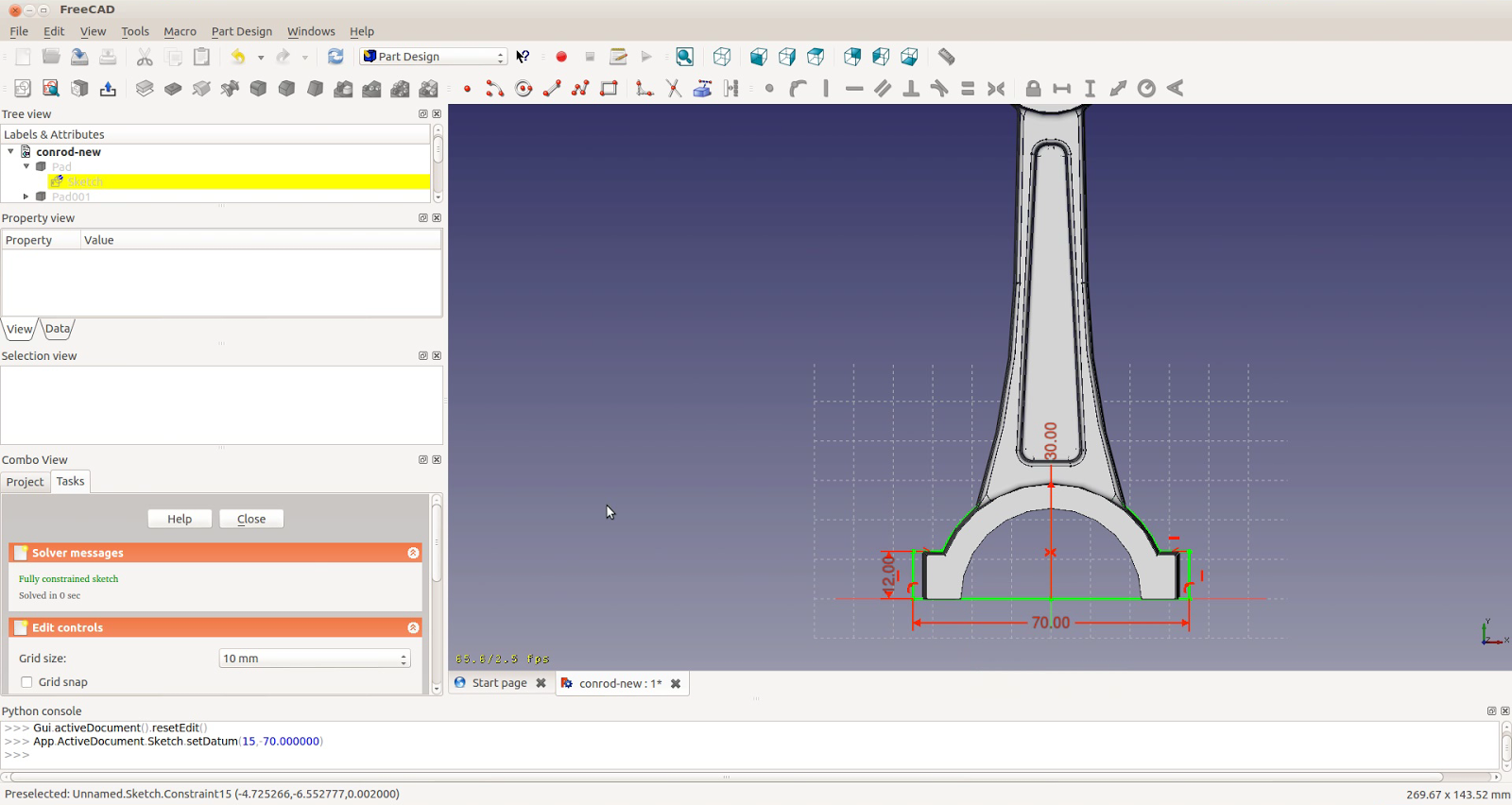 freecad mirror a pocket freecad mirror a pocket