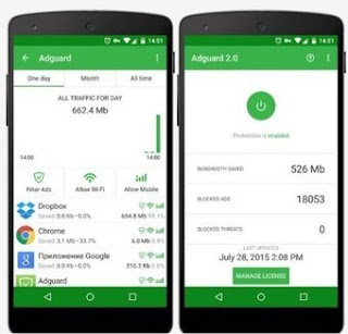Adguard apk Premium to Block and remove Ads without Root
