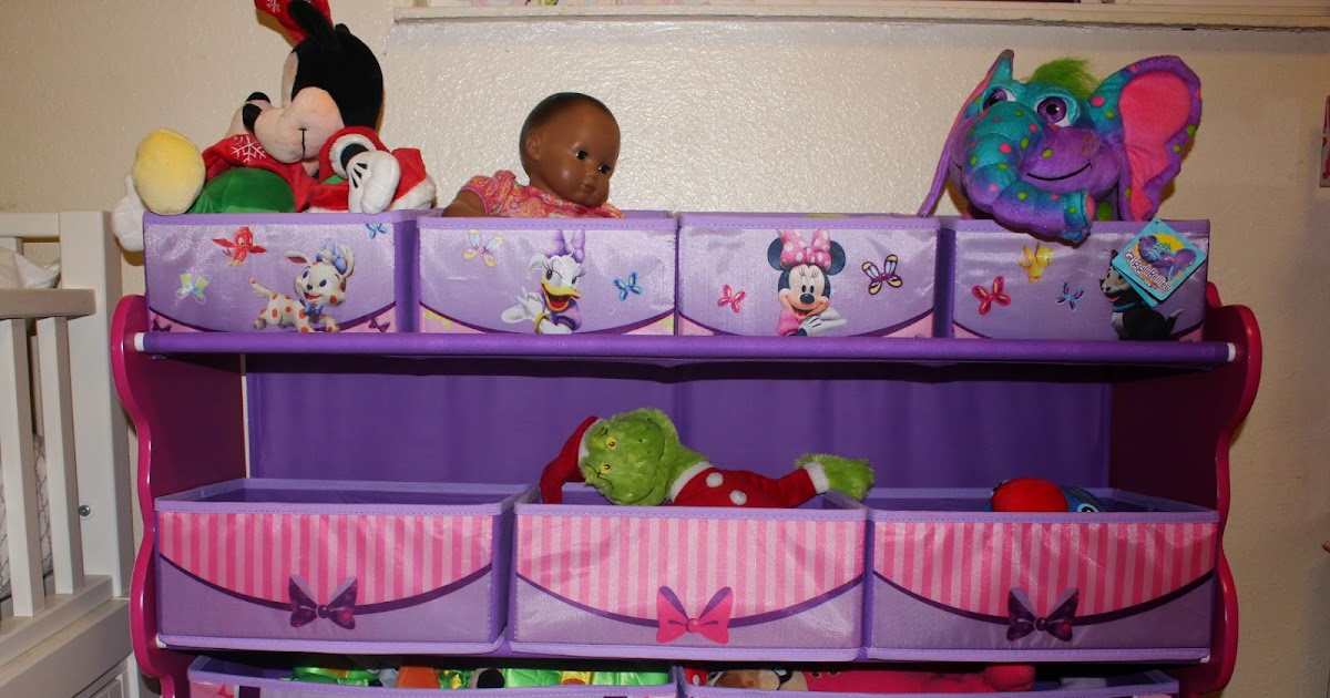 Minnie Mouse Deluxe 9 Bin Toy Organizer ToyWalls