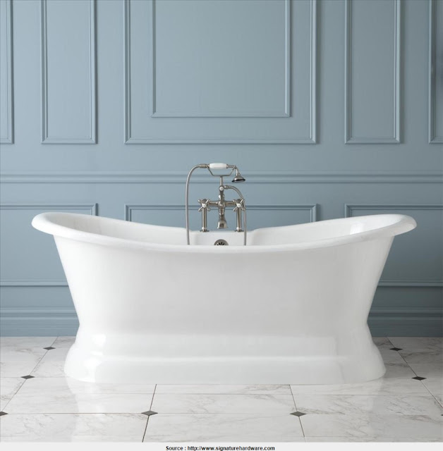 Freestanding Slipper Tub