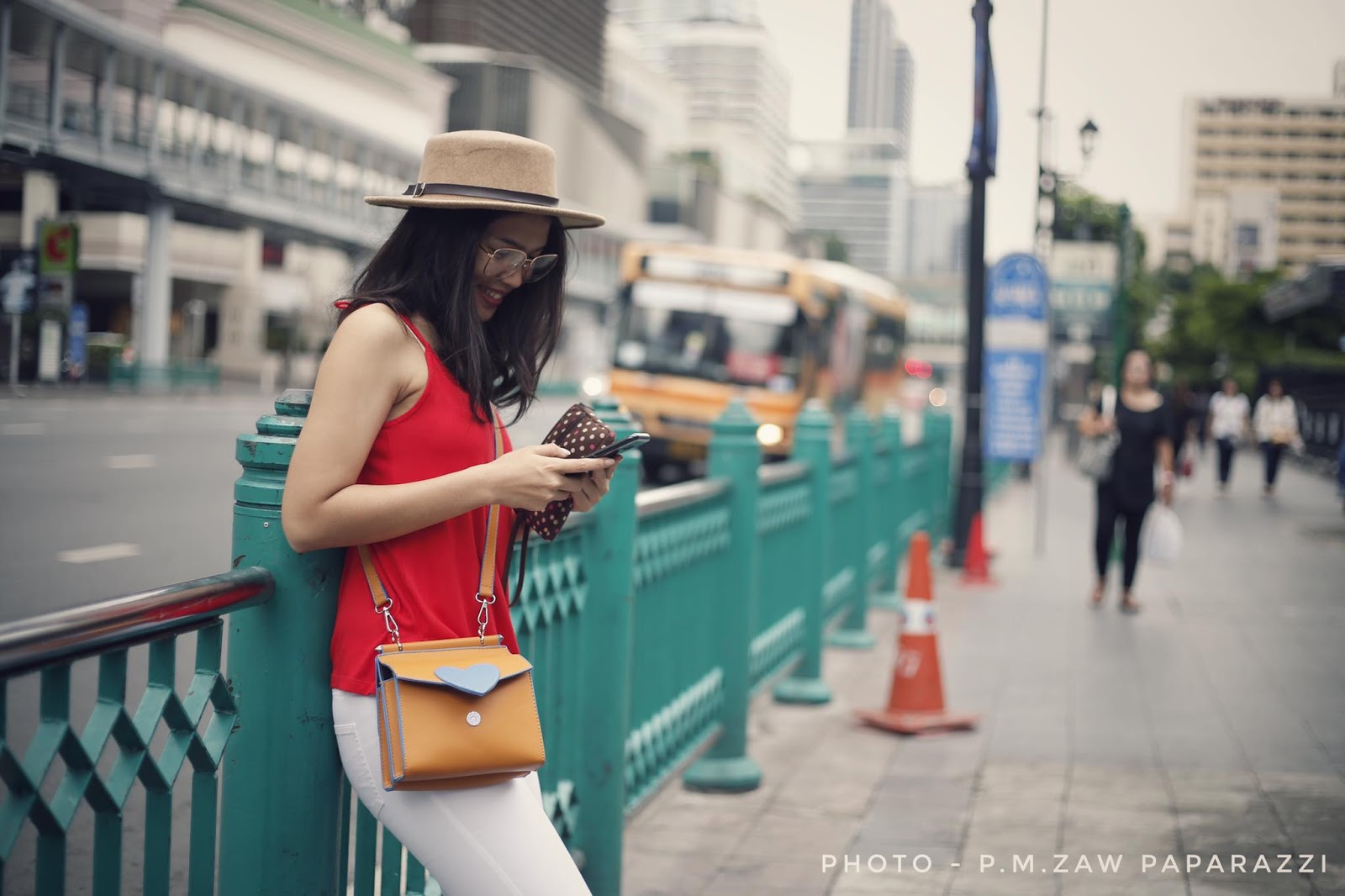 Aye Myat Thu Shopping Time Snaps In Bangkok Shopping Malls