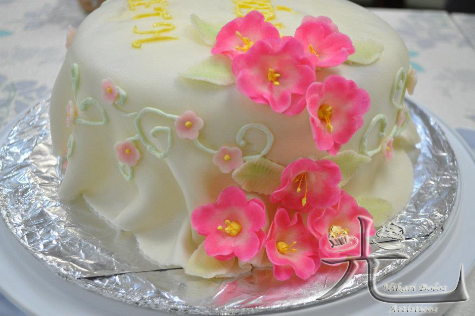 Bolo de Pasta Americana 02 Hikari Bolos Artísticos