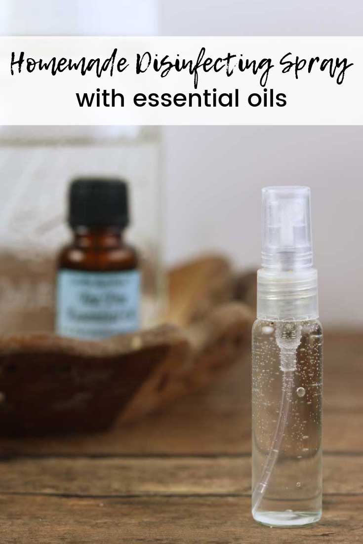 Disinfectant Spray DIY Recipe and Deodorizer Recipe With Essential OIls