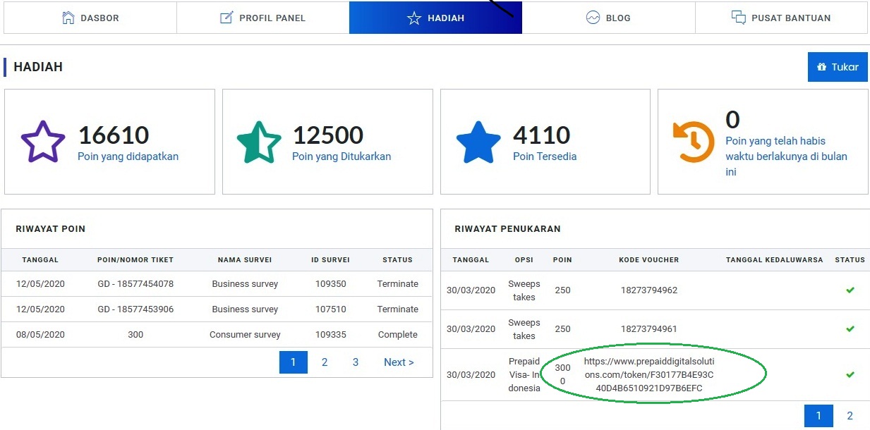 Survei Online Dibayar Dollar 2019