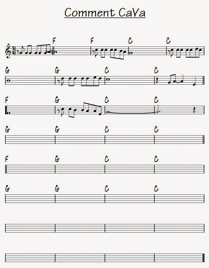 Music Comment Ca Va Music Comment Ca Va