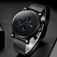 Mens Watch Military Stainless-Steel Date Sport Quartz Analog Fashion Wrist Watch Mens Watch Military Stainless-Steel Date Sport Quartz Analog Fashion Wrist Watch