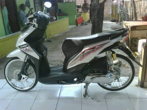 15+ Modifikasi Motor Beat 2015, Terbaru!