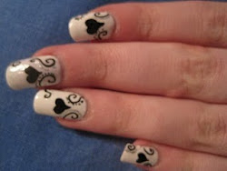 black heart nail designs 5