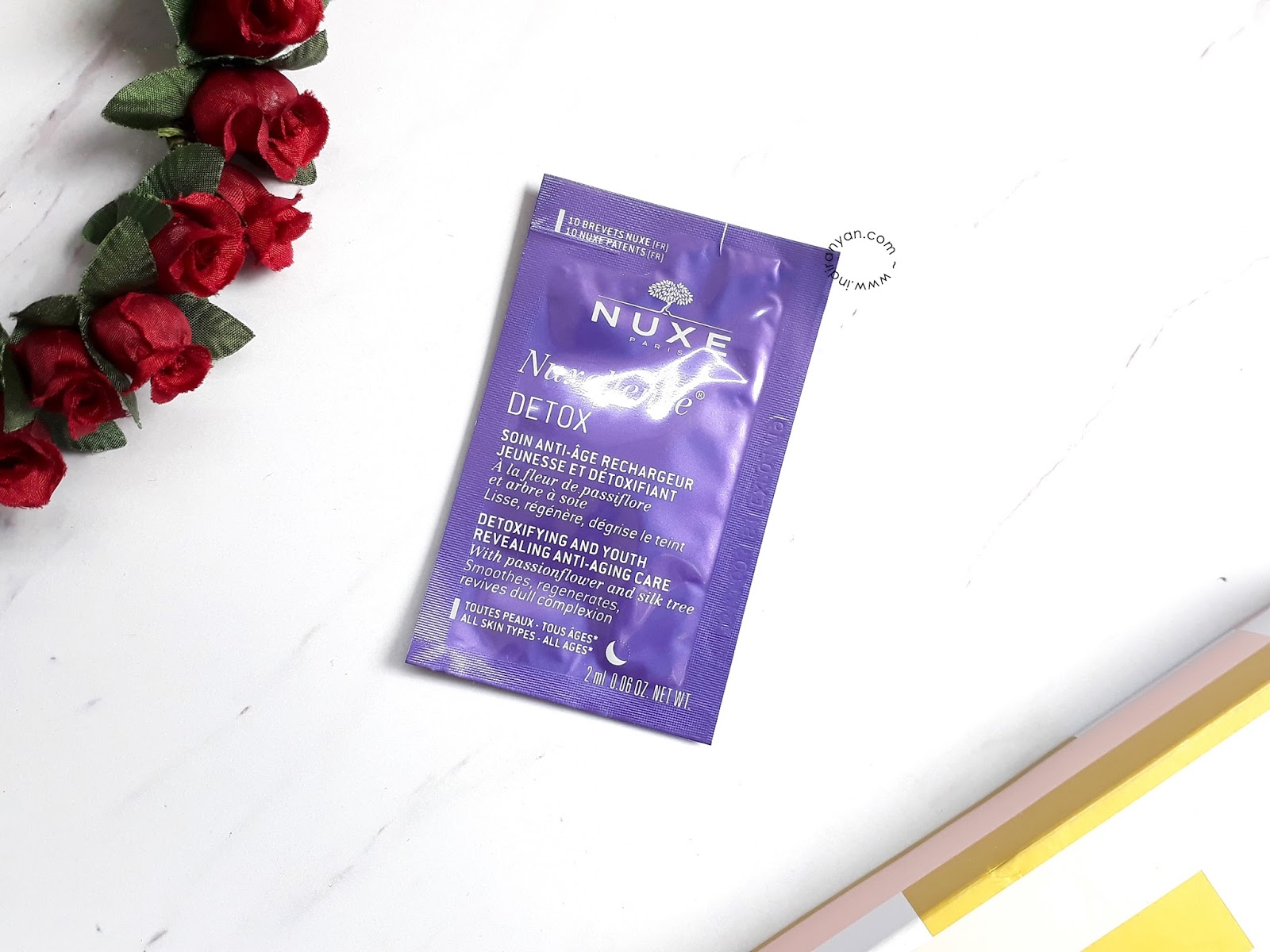 review-nuxe-nuxellence-detox, skincare-nuxe-review
