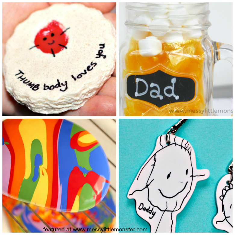Gifts For Dad From Kids Homemade Gift Ideas That Kids Can Make
