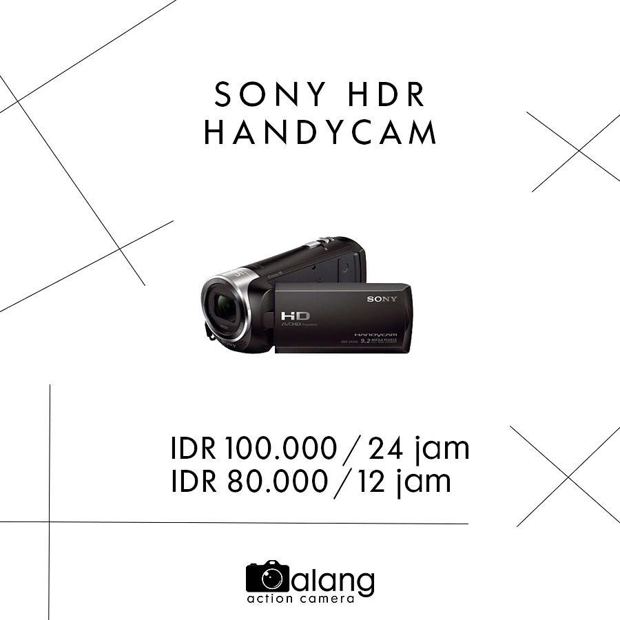 SEWA SONY HDR HANDYCAM di MALANG