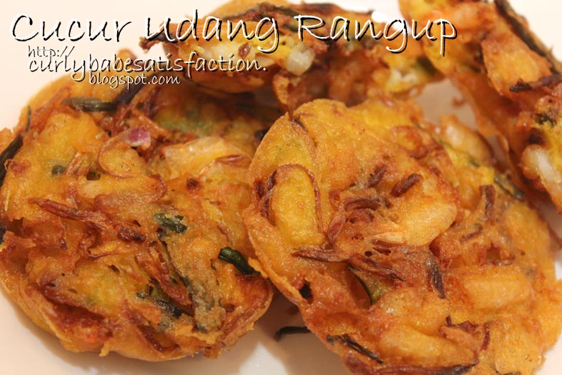 Cara buat cucur udang lembut dan rangup