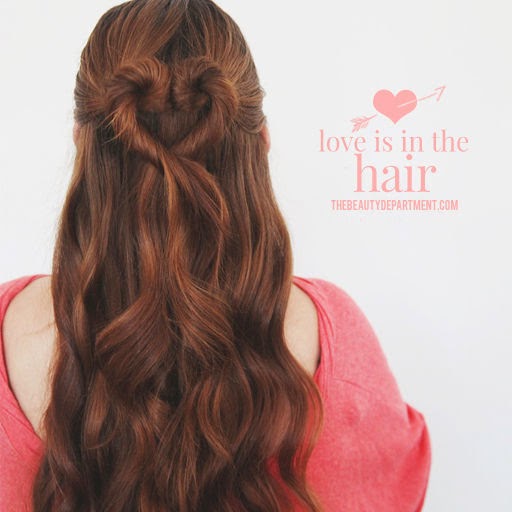 twisted heart hairstyle