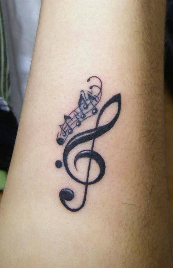 Music Note Tattoo Music tattoos, Small music tattoos
