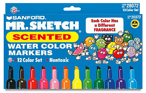 The 20 Best Smells From Childhood  Mr sketch, Markers, Teaching colors