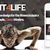 Fit4Life Gym & Fitness PSD Template 
