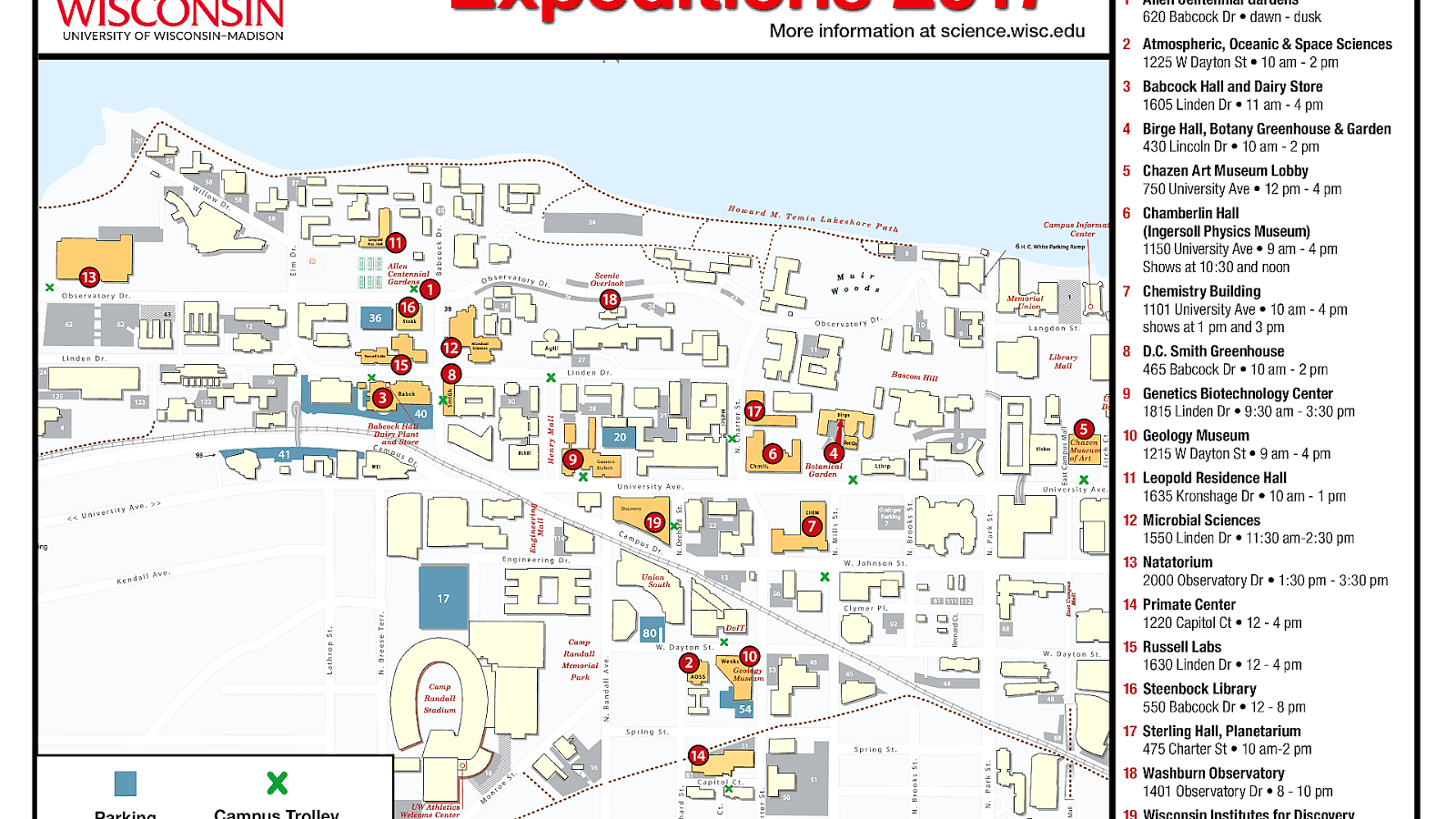 Washburn University Map Of Campus