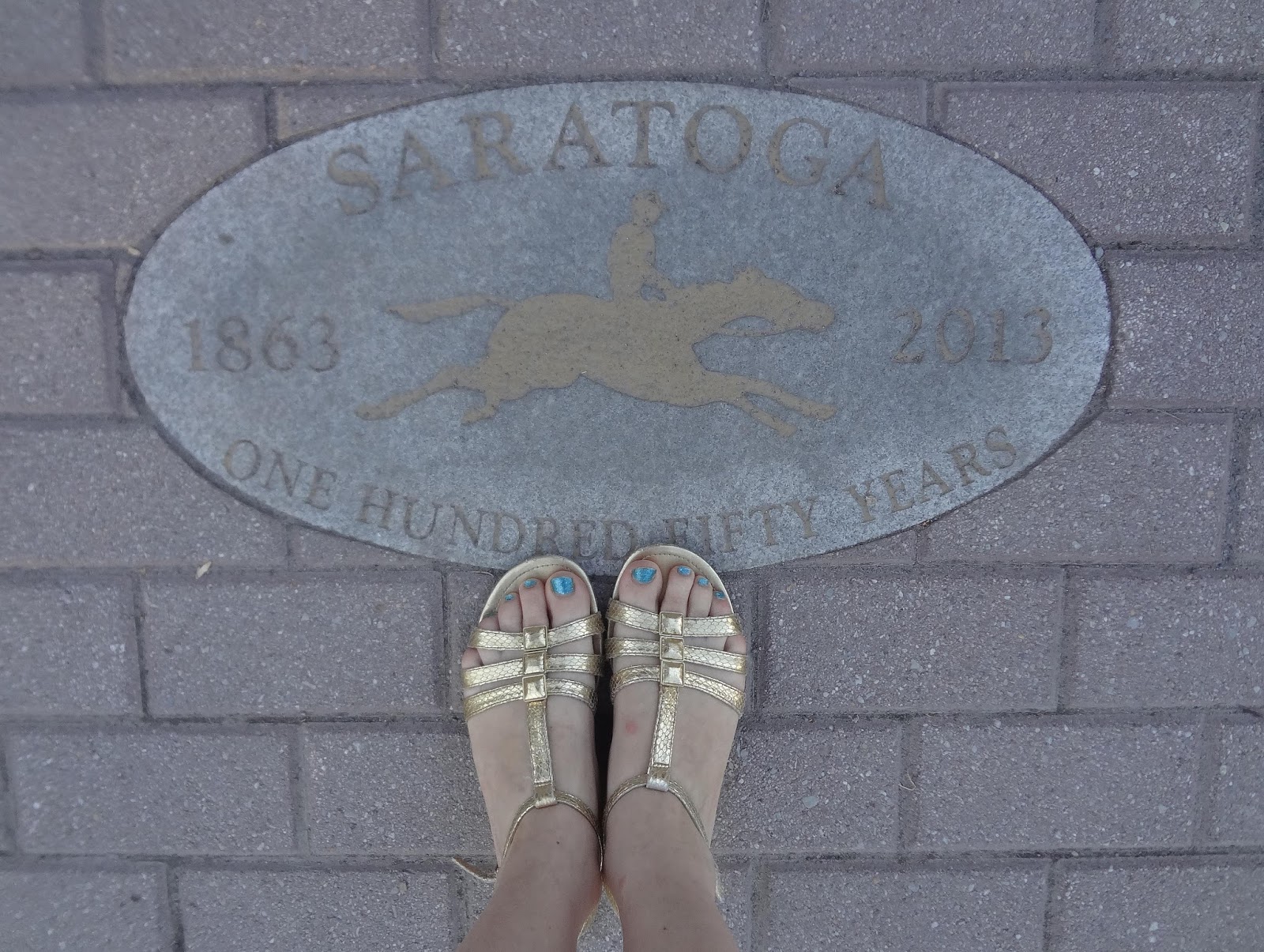Through the Sole A shoe blog The Giant Ballet Slippers of Saratoga